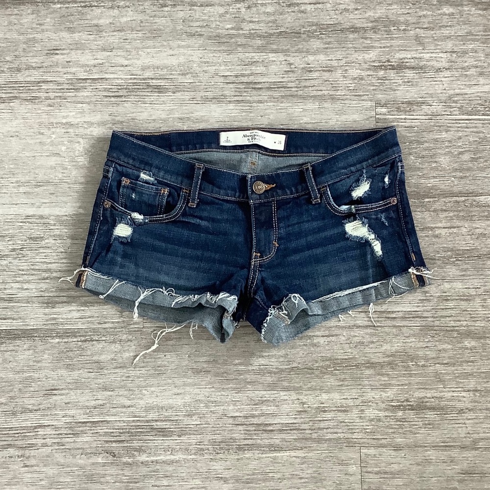 Distressed Jean Shorts from Abercrombie & Fitch